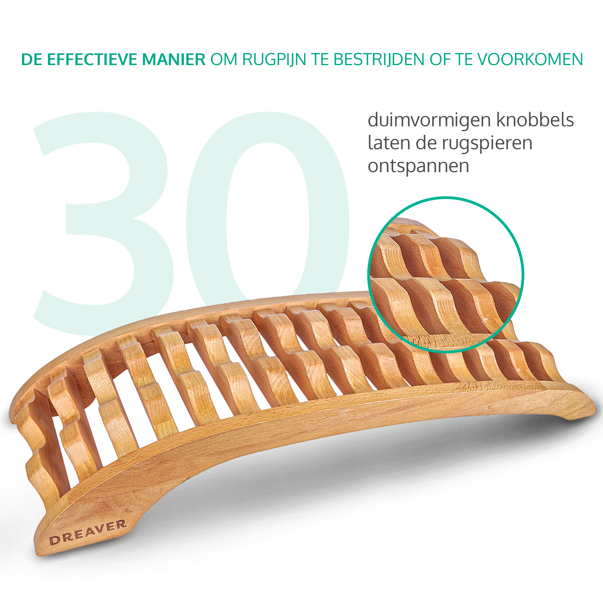 Dreaver Backstretcher - Beukenhout