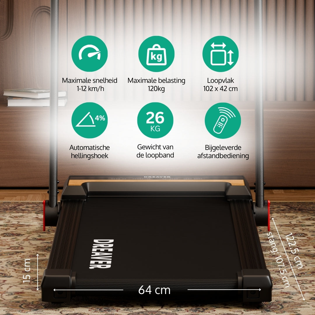 Dreaver X250 Loopband met Helling